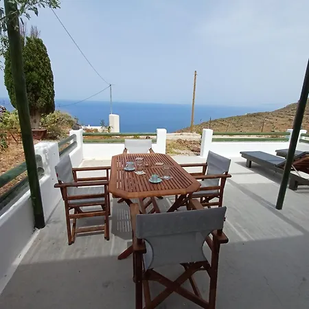 Ferienhaus 'irene' Cycladic House With Sunrise And Sea View! Foinikiá