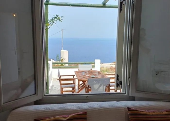 'irene' Cycladic House With Sunrise And Sea View! Prázdninový dům Foinikiá