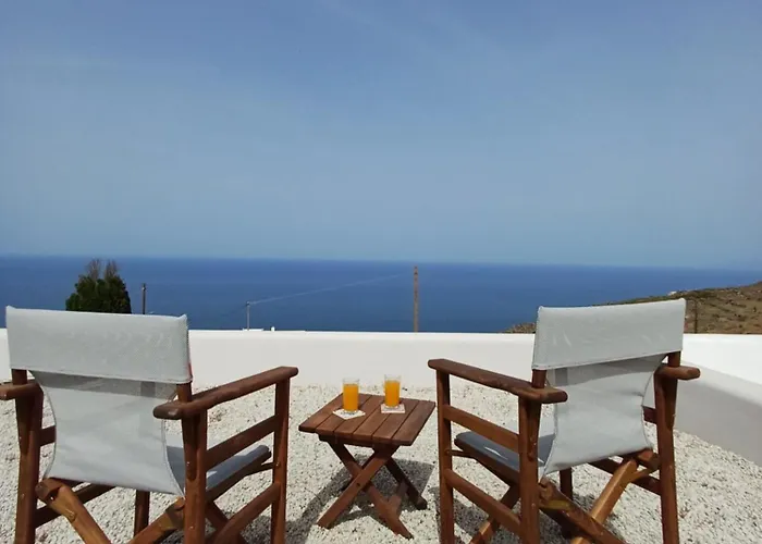 'irene' Cycladic House With Sunrise And Sea View! Prázdninový dům