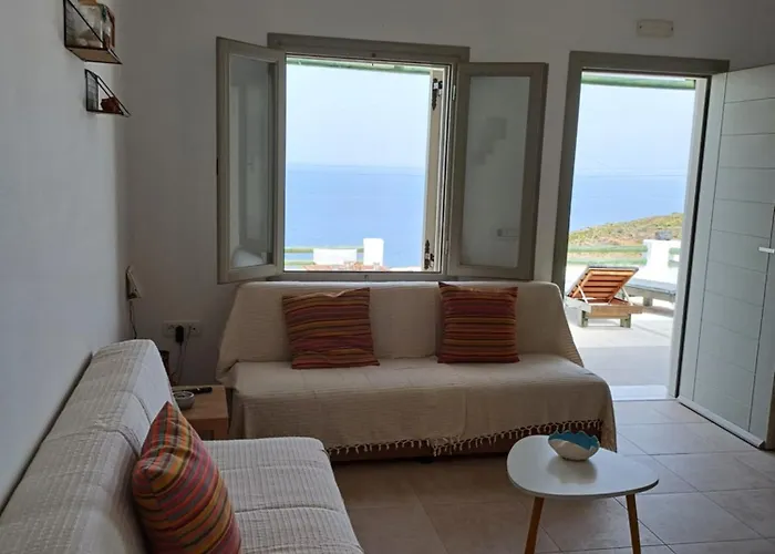 'irene' Cycladic House With Sunrise And Sea View! Vakantiehuis *